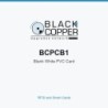 BlackCopper BCPCB1 Blank White PVC Card
