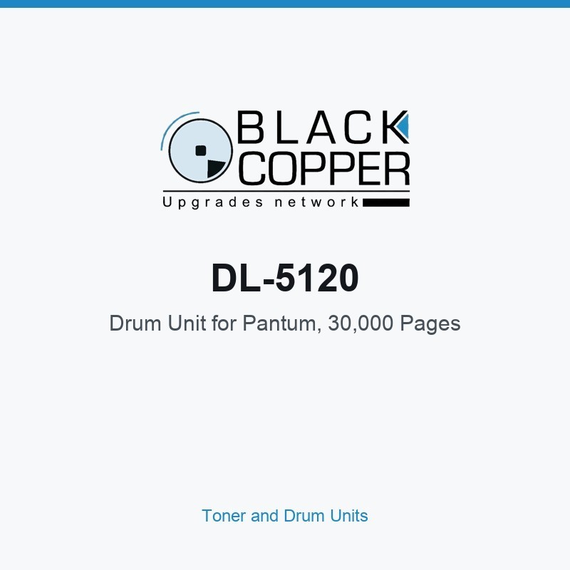 BlackCopper DL-5120 Drum Unit for Pantum, 30,000 Pages