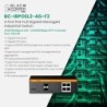 BlackCopper BC-IRPOEL2-4G-F2 4-Port Gigabit Industrial Layer 2 Managed PoE Switch with 2 SFP