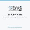 BlackCopper BCRJBPTCT5e RJ45 Cat5e Pass-Through EZ Connector (Pack)