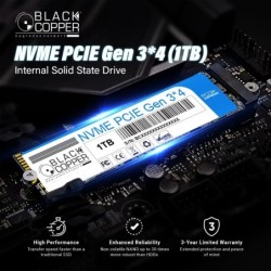 BlackCopper BCM2NVME1TBSSD 1TB M.2 NVMe PCIe Gen3 x4 SSD
