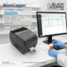 BlackCopper BC-LP3300 4" Desktop Thermal Transfer Barcode Label Printer, 300 DPI, USB