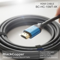 BlackCopper BC-HC-15MT-4K 4K HDMI 2.0 Cable, 15m