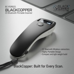 BlackCopper BC-PDRS22 2D Bluetooth Portable Barcode Scanner