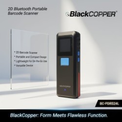 BlackCopper BC-PDRS24L 2D Bluetooth Portable Barcode Scanner