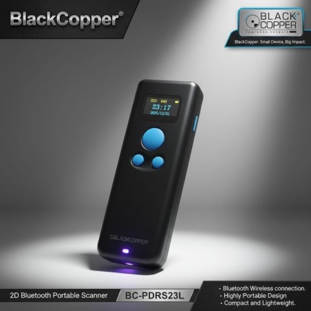 BlackCopper BC-PDRS23L 2D Bluetooth Portable Barcode Scanner