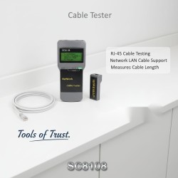 SC8108 RJ45 Network Cable Length Tester | BlackCopper