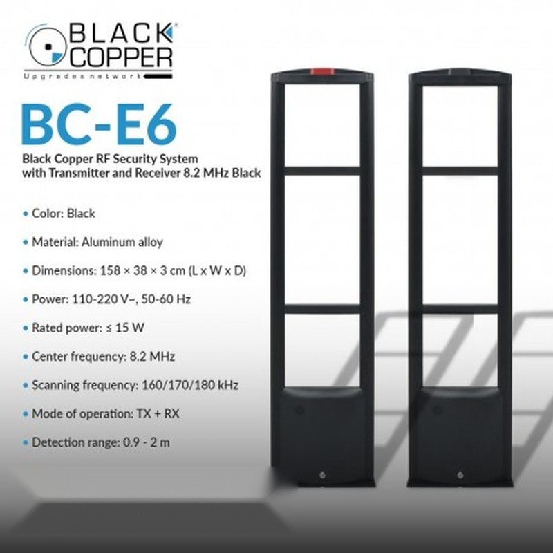BCE6-RFDual EAS Security Gates | BlackCopper