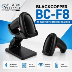 BC-F8 2D Bluetooth Wireless Barcode Scanner | BlackCopper