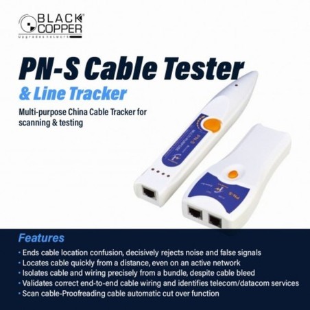 BlackCopper PN S Cable Tester PN-S Cable Tester & Line Tracker