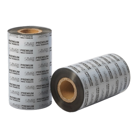 BlackCopper BC-85300PWR Wax Thermal Transfer Ribbon 85mm x 300m