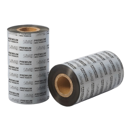 BlackCopper BC-60450PWR Wax Thermal Transfer Ribbon 60mm x 450m