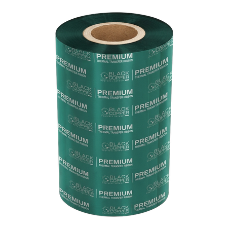 BlackCopper BC-110300PWRR Wax-Resin Thermal Transfer Ribbon 110mm x 300m