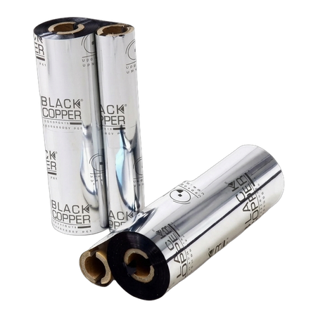 BlackCopper BC-11070PRR Resin Thermal Transfer Ribbon 110mm x 70m