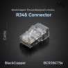 BlackCopper BCRJBCT5e RJ45 Cat5e Unshielded Connector, Gold-Plated (Pack)