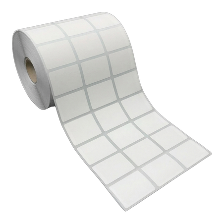 BlackCopper BC-TTL-34x24-3up Thermal Transfer Barcode Label Roll 34 x 24mm, 3-Up, 3,000 Labels, 1.5" Core