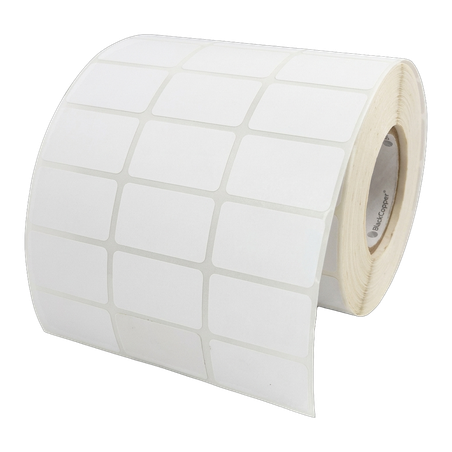 BlackCopper BC-TTL-32x19-3up Thermal Transfer Barcode Label Roll 32 x 19mm, 3-Up, 3,000 Labels, 1.5" Core