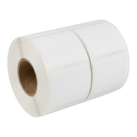 BlackCopper BC-TTL-2x1-2up-1500Labels Thermal Transfer Barcode Label Roll 2" x 1", 2-Up, 1,500 Labels, 1.5" Core