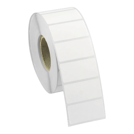 BlackCopper BC-TTL-50x25-1up Thermal Transfer Barcode Label Roll 2" x 1", 1-Up, 1,000 Labels, 1.5" Core