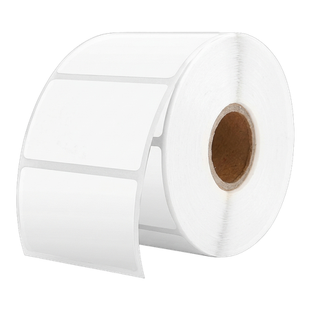 BlackCopper BC-TTL-28x19-1up Thermal Transfer Barcode Label Roll 28 x 19mm, 1-Up, 1,000 Labels, 1.5" Core
