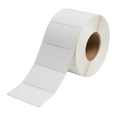 BlackCopper BC-TTL-4x2-1up-Core3-2500Labels Thermal Transfer Barcode Label Roll 4" x 2", 1-Up, 2,500 Labels, 3" Core