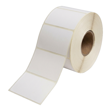 BlackCopper BC-TTL-4x2.5-1up-Core3-2000Labels Thermal Transfer Barcode Label Roll 4" x 2.5", 1-Up, 2,000 Labels, 3" Core