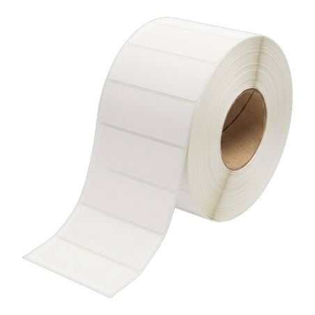 BlackCopper BC-TTL-4x1.5-1up-Core3 Thermal Transfer Barcode Label Roll 4" x 1.5", 1-Up, 1,000 Labels, 3" Core