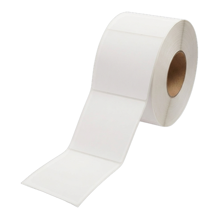 BlackCopper BC-TTL-4x4-1up-Core3 Thermal Transfer Barcode Label Roll 4" x 4", 1-Up, 1,000 Labels, 3" Core