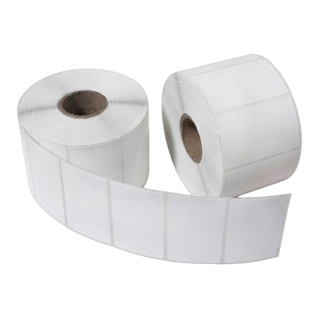BlackCopper BC-TTL-3.5x2.5-1up Thermal Transfer Barcode Label Roll 3.5" x 2.5", 1-Up, 300 Labels, 1.5" Core