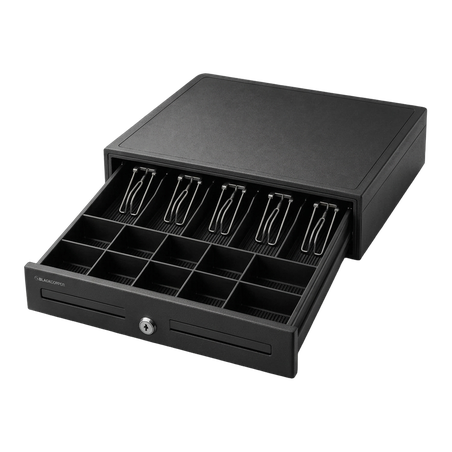 BlackCopper BCD360 Plastic Cash Drawer with Note & Coin Compartments