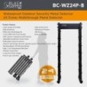 BlackCopper BC-WZ24P-B 24-Zone Portable Waterproof Walk Through Metal Detector