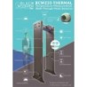 BlackCopper BC-WZ33-THERMAL 33-Zone Walk Through Metal Detector with Thermal Temperature Camera