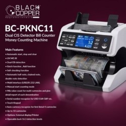 BlackCopper BC-PKNC11 Dual CIS Value Counter with Fake Note Detection