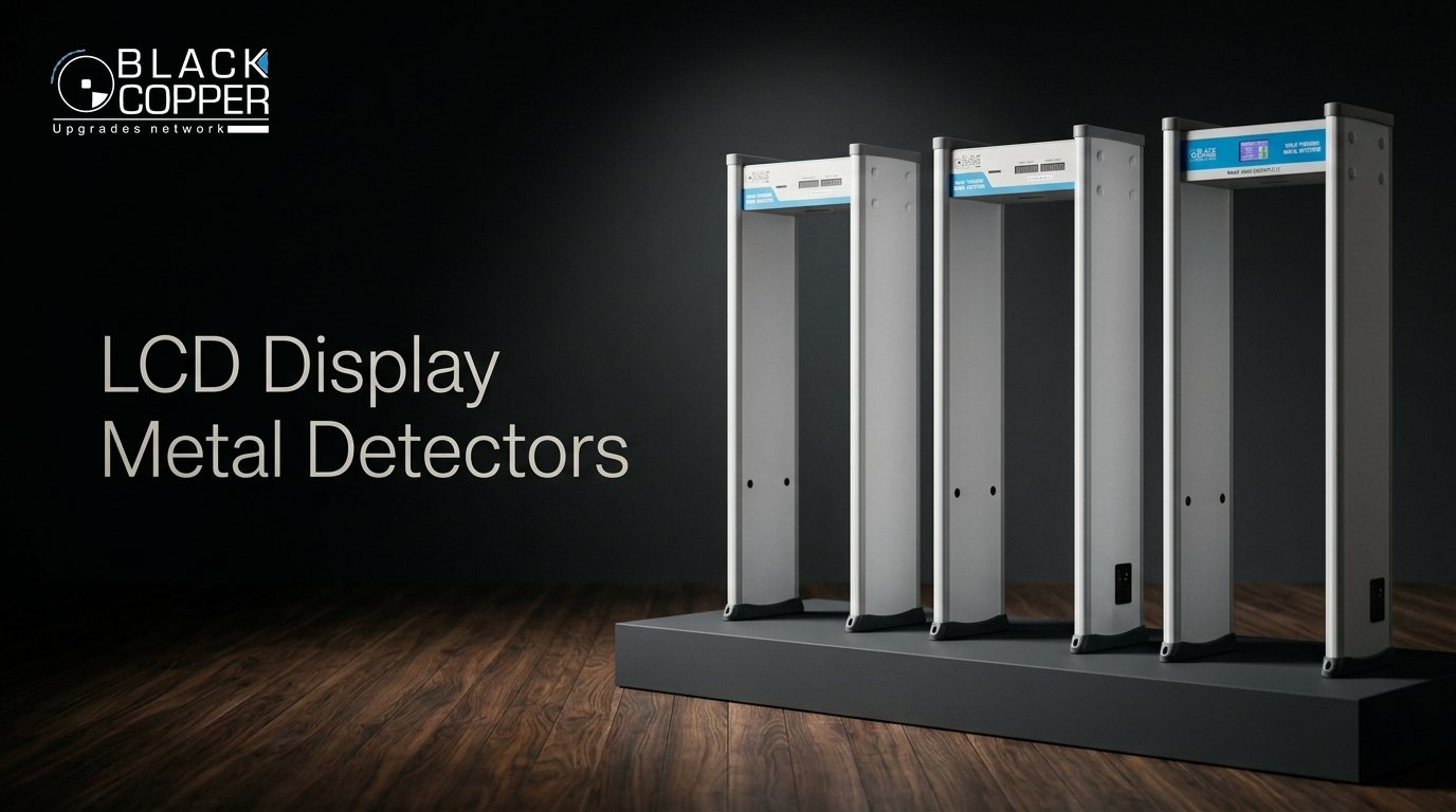 BlackCopper LCD Display Metal Detectors