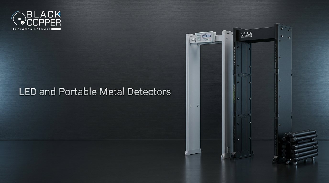 BlackCopper LED and Portable Metal Detectors