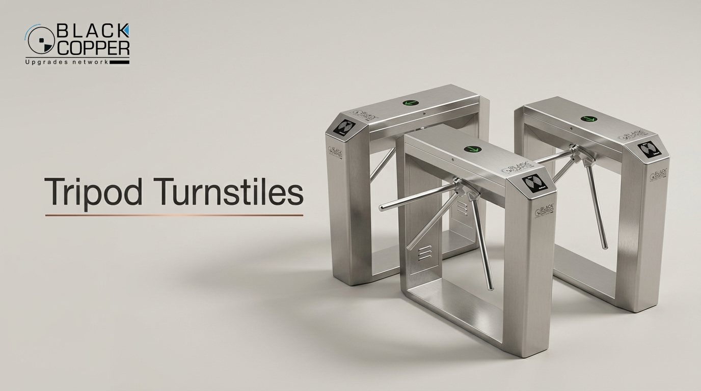 BlackCopper Tripod Turnstiles