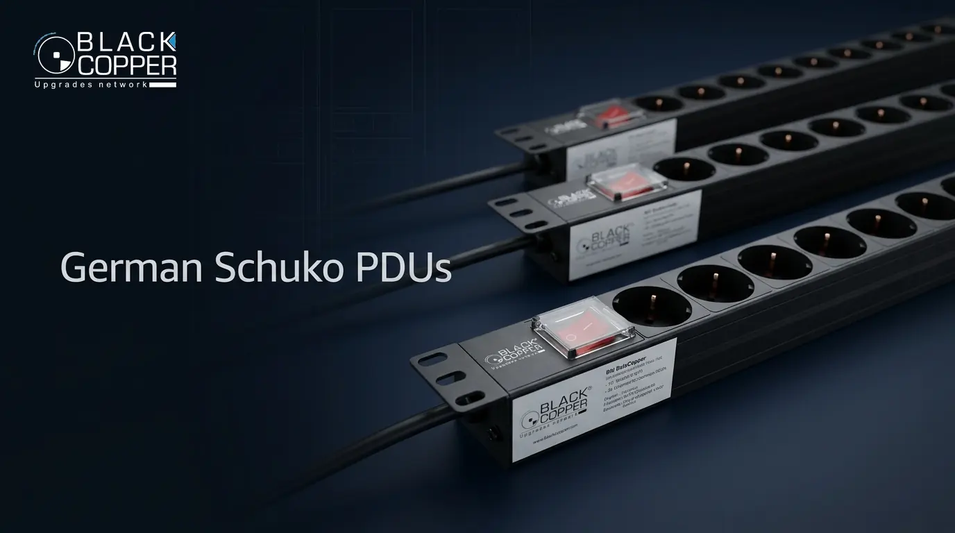 BlackCopper German Schuko PDUs