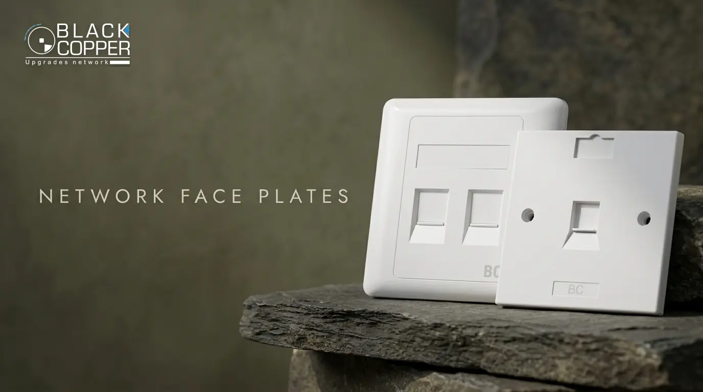 BlackCopper Network Face Plates