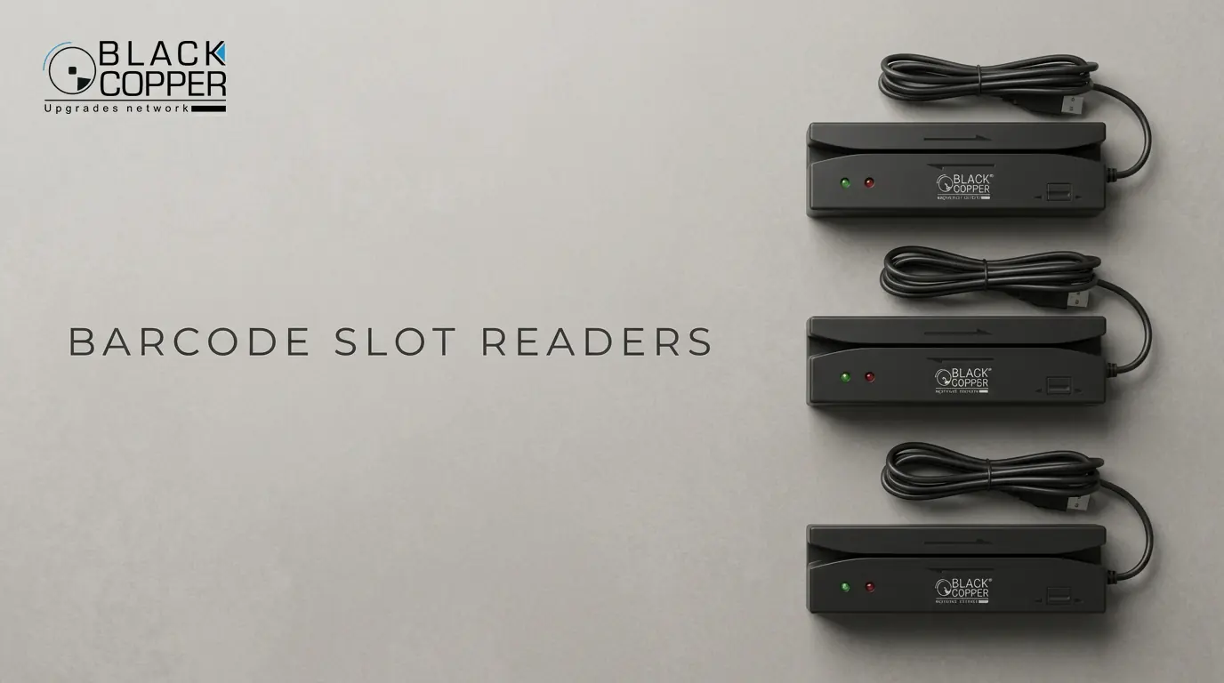BlackCopper Barcode Slot Readers
