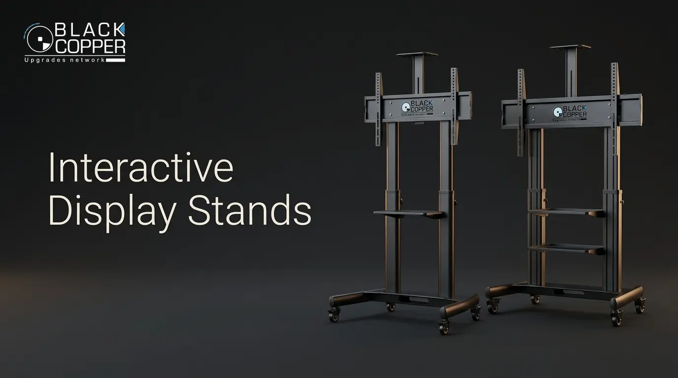 BlackCopper Interactive Display Stands