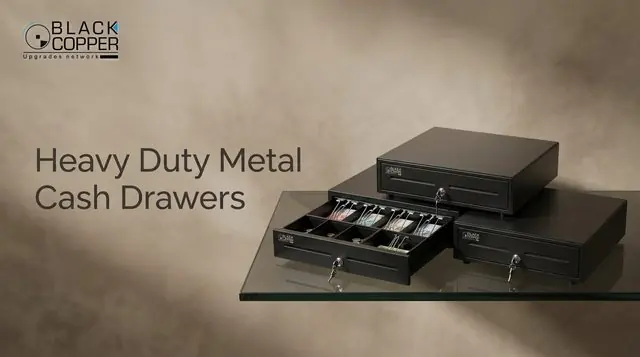 Heavy duty metal cash drawers